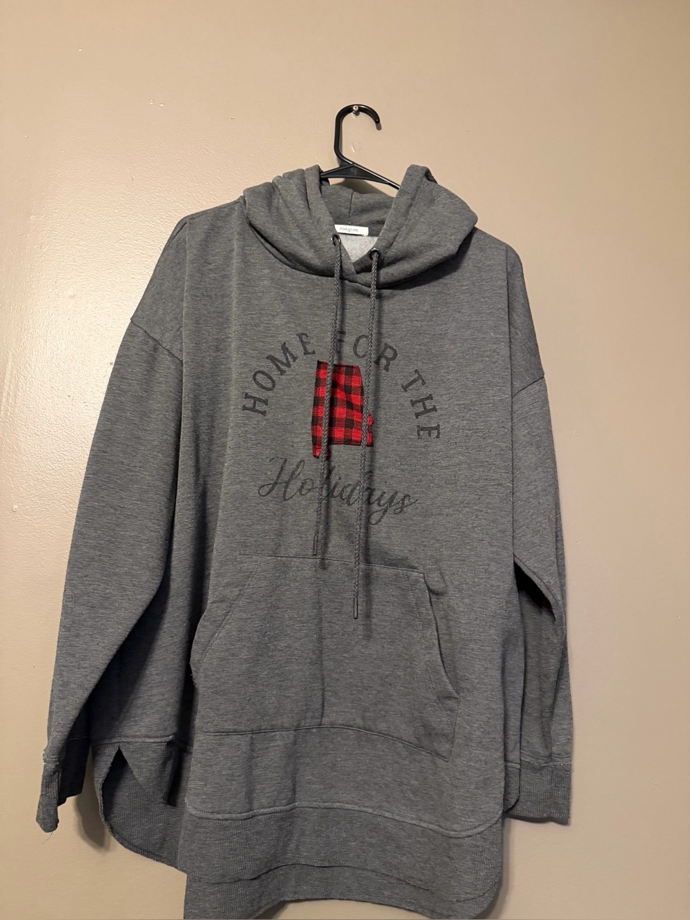 Maurices Dark Gray Hooded Coat